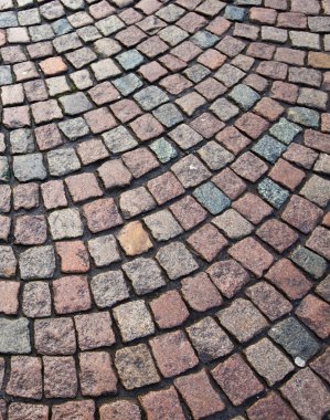 Cobbled Road clipart