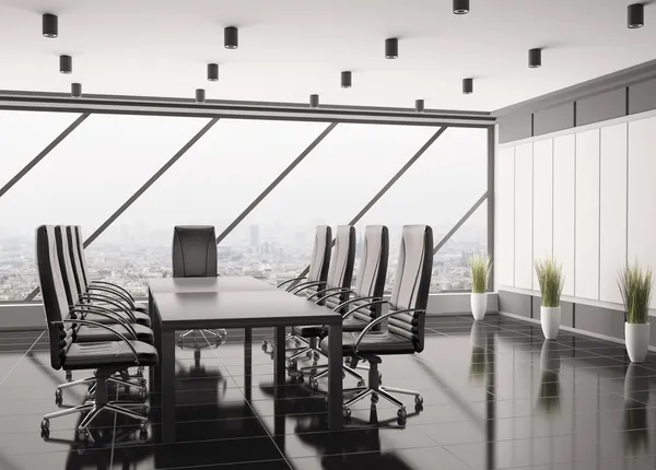 현대적인 회의실 인테리어 3d — 스톡 사진