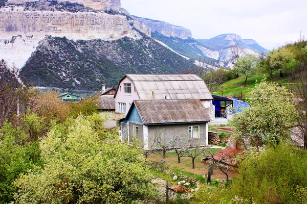 Krásná krajina o Krym hory w — Stock fotografie