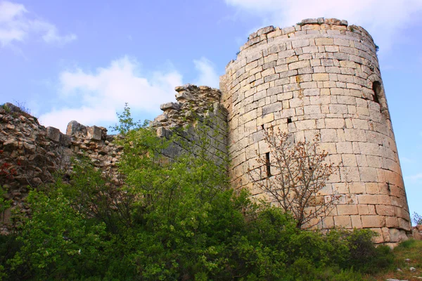 Ruïnes van mangup genomen in Krim — Stockfoto