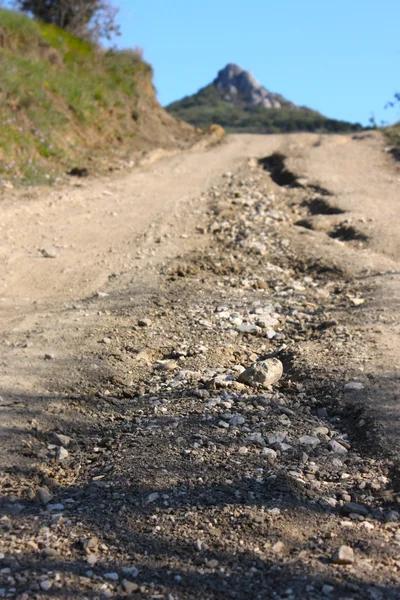 クリミア自治共和国の山の道 — ストック写真