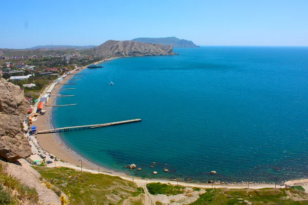 Stock image View on the sea from height