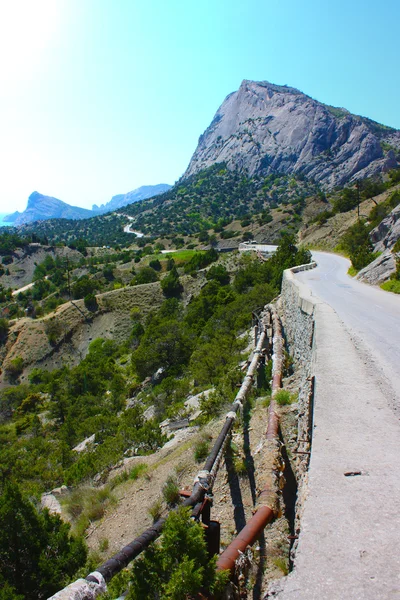 Lacet in Crimea mountains — Stock Photo, Image