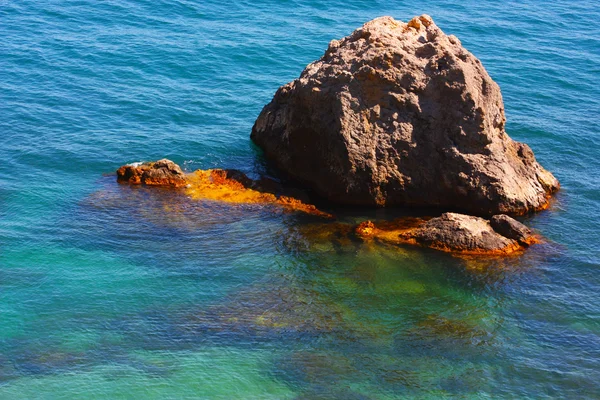 Den svarta Svarta havet seacost i Ukraina — Stockfoto