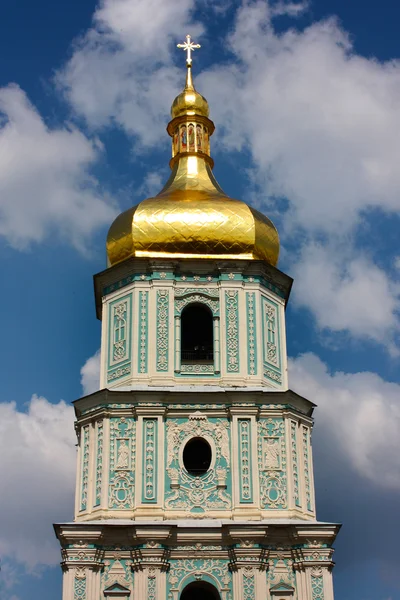 St sophia katedrála zvonice v Kyjevě — Stock fotografie