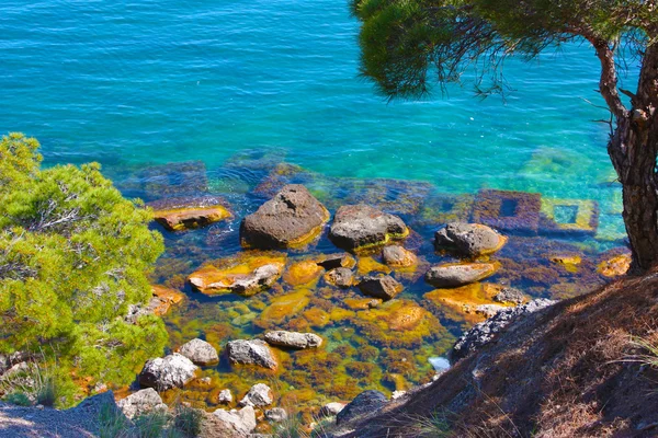 Удивительный пейзаж Черного моря — стоковое фото