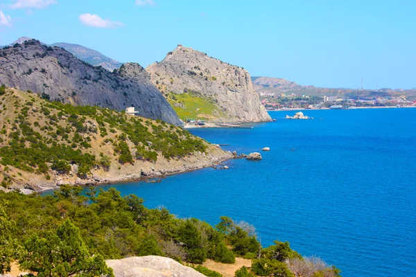 黑海的神奇景观 — 图库照片