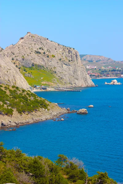 Geweldig landschap van de Zwarte Zee — Stockfoto