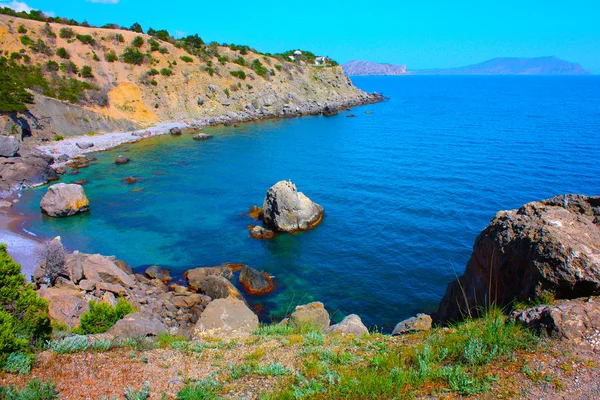 黑海的神奇景观 — 图库照片