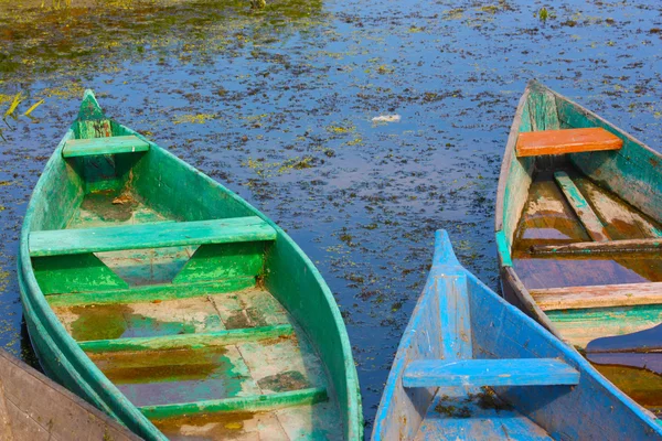 stock image Boats on the river