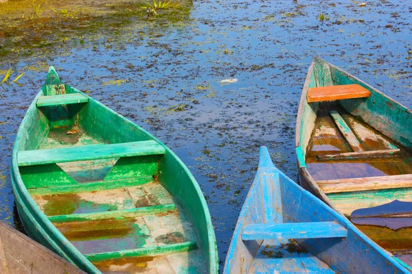 stock image Boats on the river