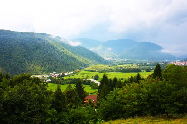 Incroyable ladnscape des Alpes — Photo