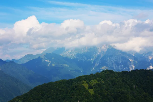 Niesamowite ladnscape Alp — Zdjęcie stockowe