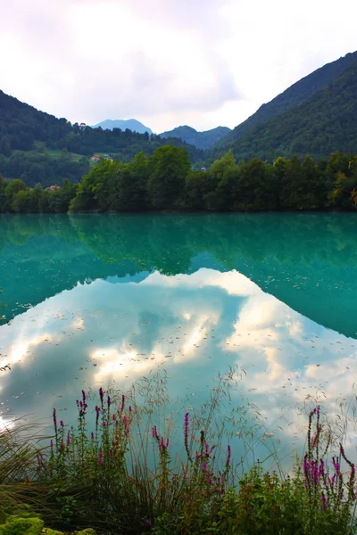 Güzel nehir Alpleri'nde, Slovenya — Stok fotoğraf