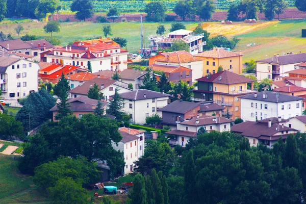 Lilla antika staden cigillo i Apenninerna — Stockfoto
