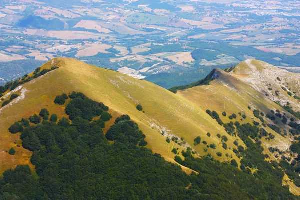 Amazing view of the Apennines Stock Image