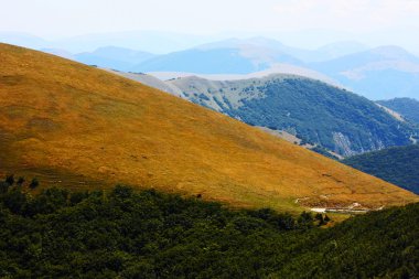 İtalya'da çekilen apennines Güzellik