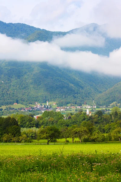 Uimitor peisaj al Alpilor cucerit în Slovenia — Fotografie, imagine de stoc