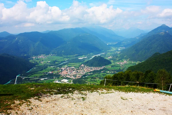 Дивовижні ladnscape Альп, прийняті в Словенії — стокове фото