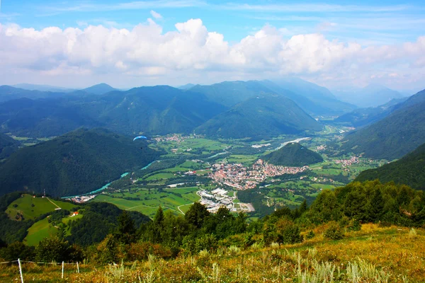 Slovenya'da alınan Alpler'in muhteşem ladnscape — Stok fotoğraf
