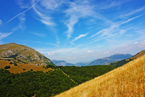 Paysage incroyable des Apennins — Photo