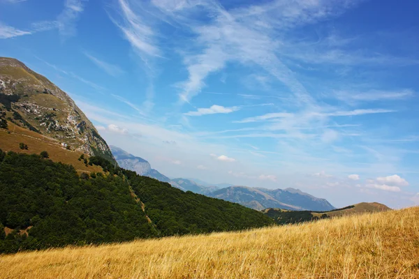 Paysage incroyable des Apennins — Photo