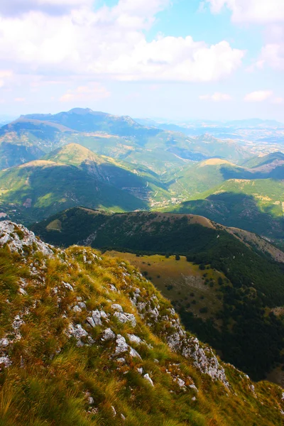 Amazing landscape of Apennines Stock Photo