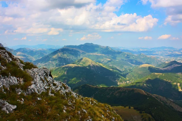 Amazing landscape of Apennines Royalty Free Stock Photos