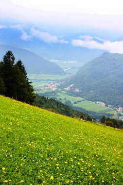 Alplerin muhteşem ladnscape