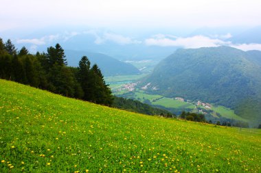 Alplerin muhteşem ladnscape