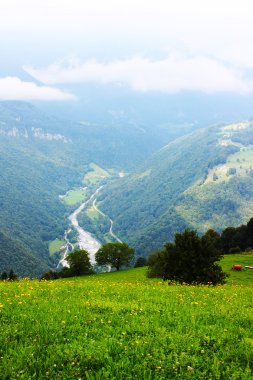 Alplerin muhteşem ladnscape