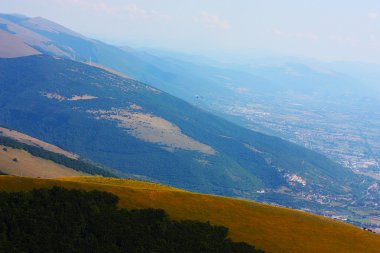 alınan apennines Dağları güzel manzaralar