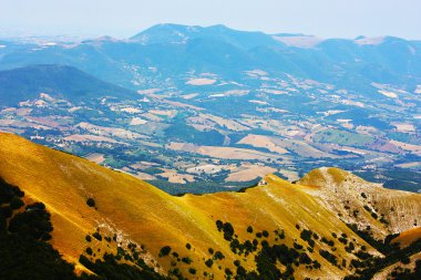 alınan apennines Dağları güzel manzaralar