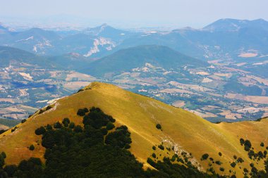 alınan apennines Dağları güzel manzaralar