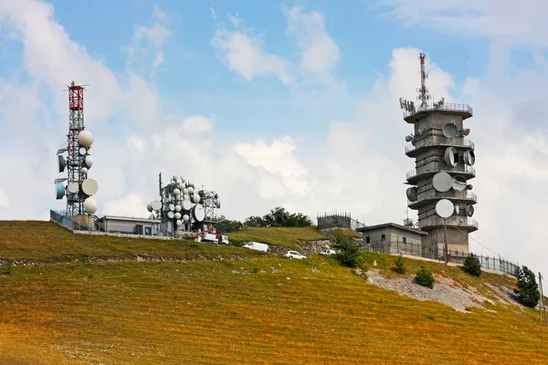 Väderstation i Apenninerna — Stockfoto