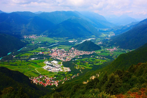 Fantastische ladnscape van de Alpen — Stockfoto