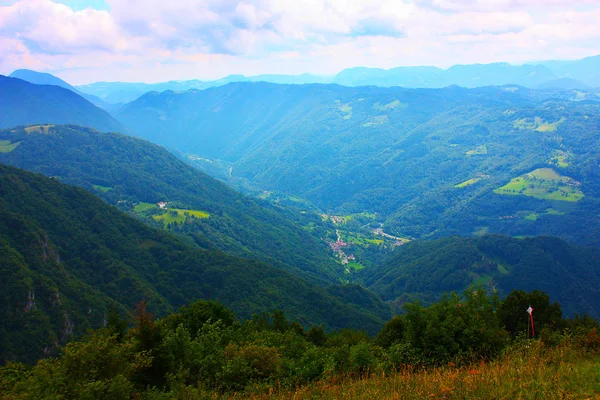 Alplerin muhteşem ladnscape — Stok fotoğraf