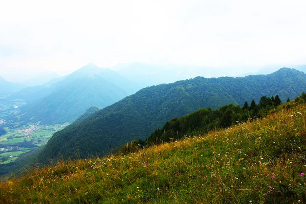 Incroyable ladnscape des Alpes — Photo