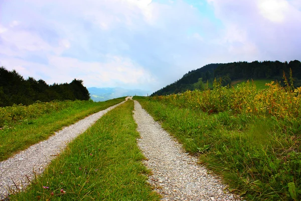 Incredibile paesaggio ladino delle Alpi — Foto Stock