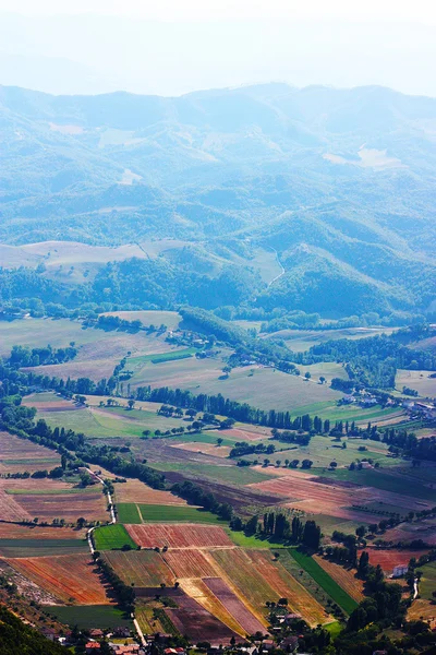 아펜니노에서 찍은 산의 아름 다운 풍경 — 스톡 사진