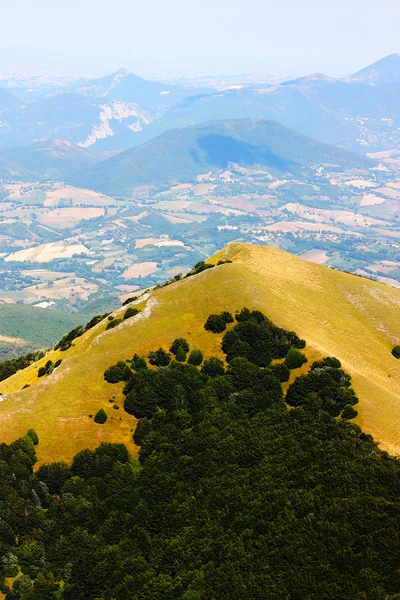 Beautiful Landscapes of the mountains taken in the Apennines Royalty Free Stock Images