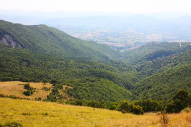 alınan apennines Dağları güzel manzaralar