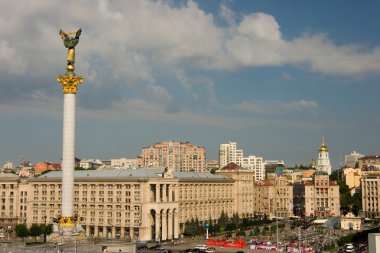 Independence Square in Kiev clipart