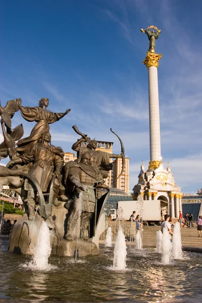 Άγαλμα του ένας άγγελος στο Κίεβο — Φωτογραφία Αρχείου