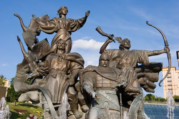 Kiev heykel kompozisyon — Stok fotoğraf