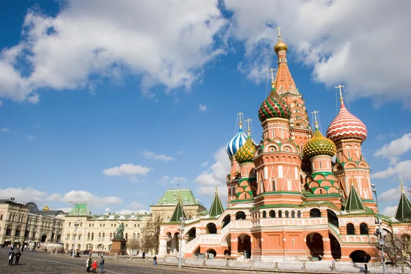 Vasil's Cathedral on the Red Square — Stock Photo, Image
