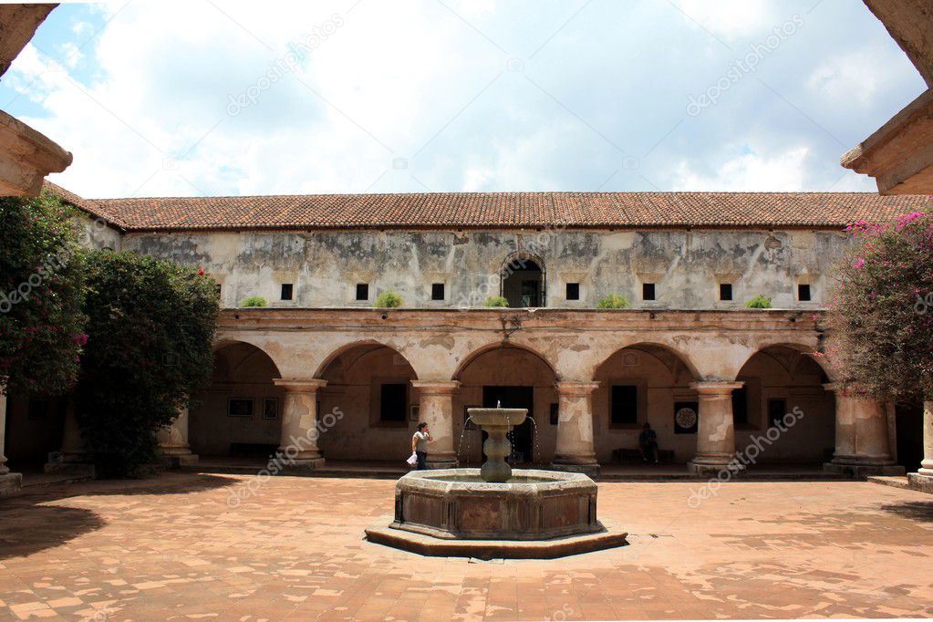 Old convent in Antigua