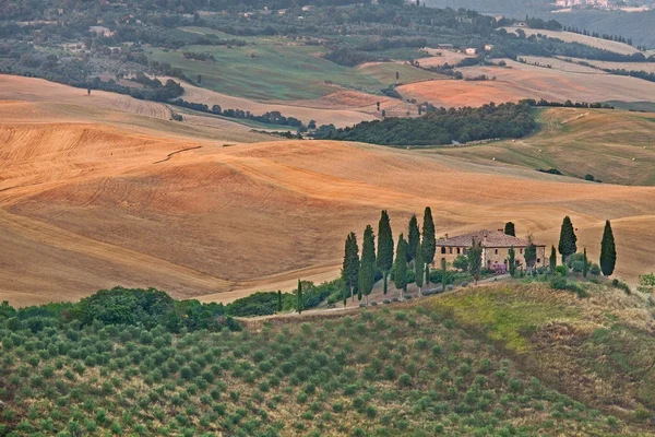 Toscane landschap. Schilderachtig uitzicht — Stockfoto