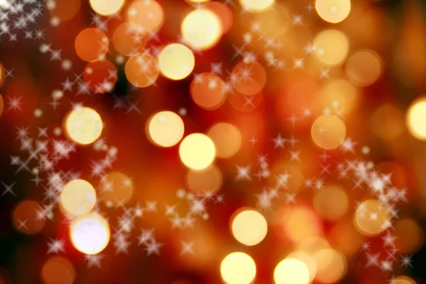 Noel ışıklarının soyut arkaplanı — Stok fotoğraf