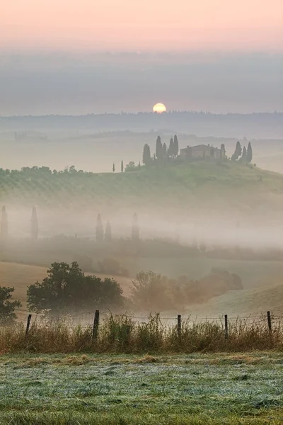 Paisagem em Toscana — Fotografia de Stock